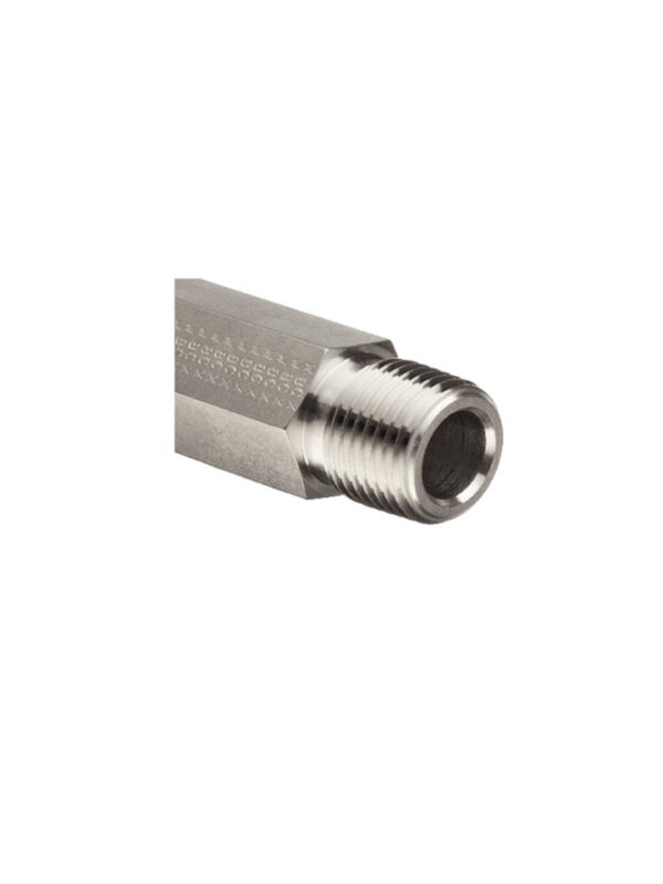 niples con cuello hexagonal
