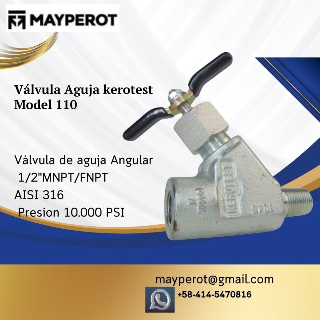 Valvula Aguja Kerotest