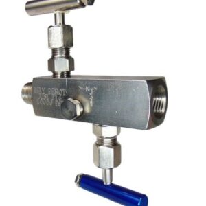 manifold doble bloqueo y purga