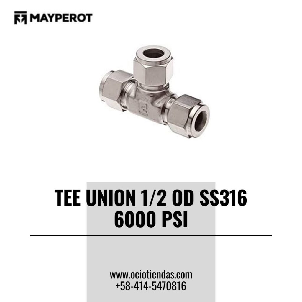 TEE UNION 1/2 OD